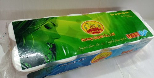 Giấy vệ sinh - Giấy Vệ Sinh Hương Quỳnh - Công Ty TNHH Dịch Vụ Và Sản Xuất Hương Quỳnh
